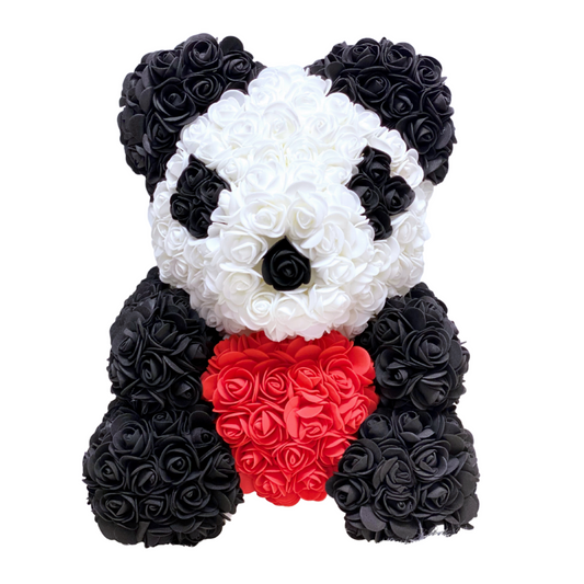 Rose Teddy Bear | Panda